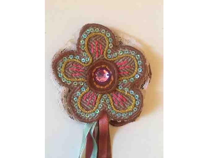 Handcrafted Flower Brooch Pin