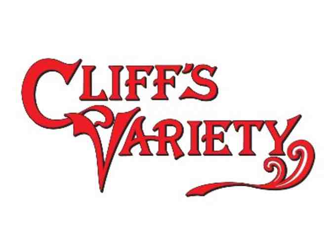 Cliff's Variety  - $50 Gift Card