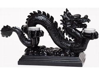 Dragon Candleholder Statue