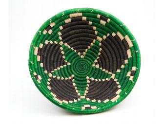 Hand-Made Basket from Africa - Muhabura