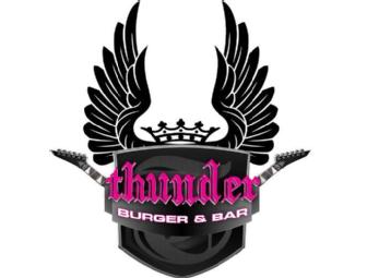 Dinner for Four at Thunder Burger & Bar