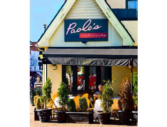$200 Gift Card to Paolo's Ristorante in Georgetown