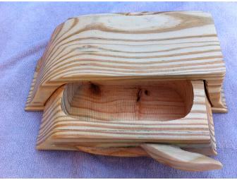 Beautiful Bansaw Box made by National Zoo Carpenter