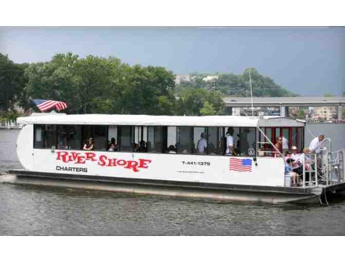 Four Roundtrip Tickets with Rivershore Charters to Tim's Rivershore Restaurant and $125 Gift Card