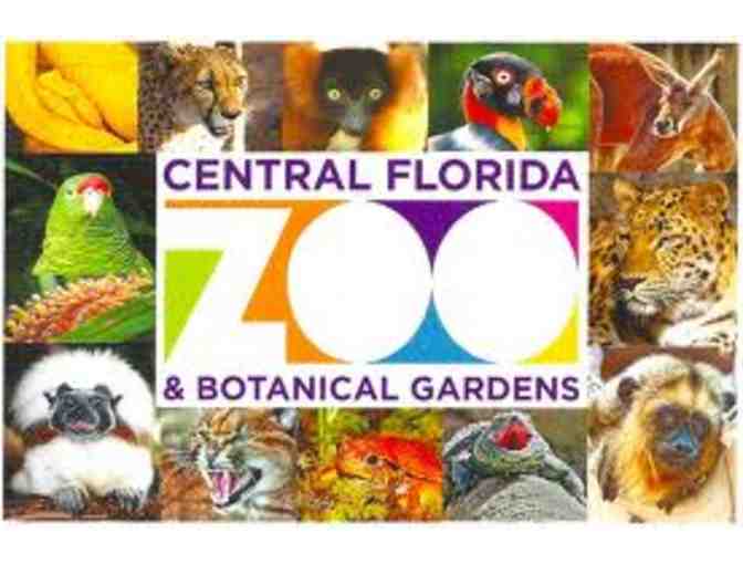 Four Admissions to the Central Florida Zoo & Botanical Gardens and Four VIP Wristbands for ZOOm Air