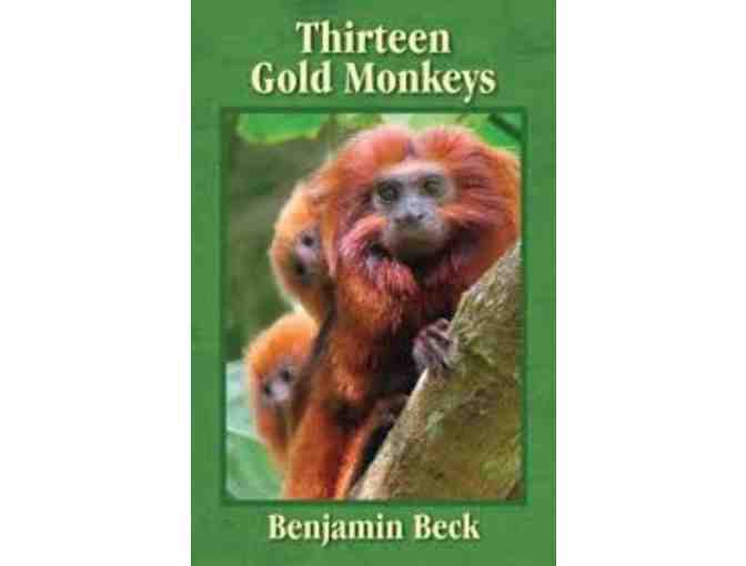 Autographed Copy of Thirteen Gold Monkeys and Appearance by Author Dr. Benjamin Beck