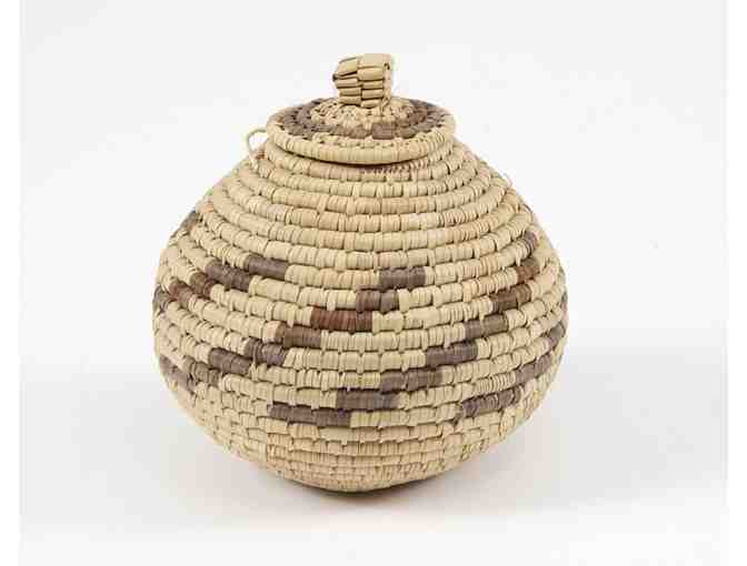 Beautiful Woven Basket with Lid