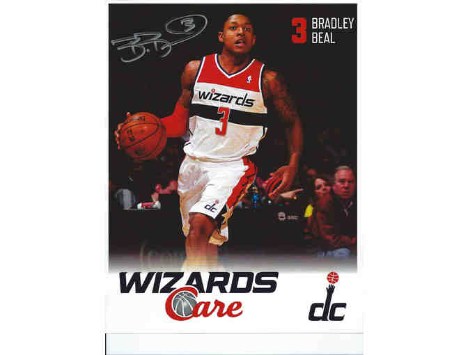Washington Wizards Jersey and Photo Signed by Bradley Beal