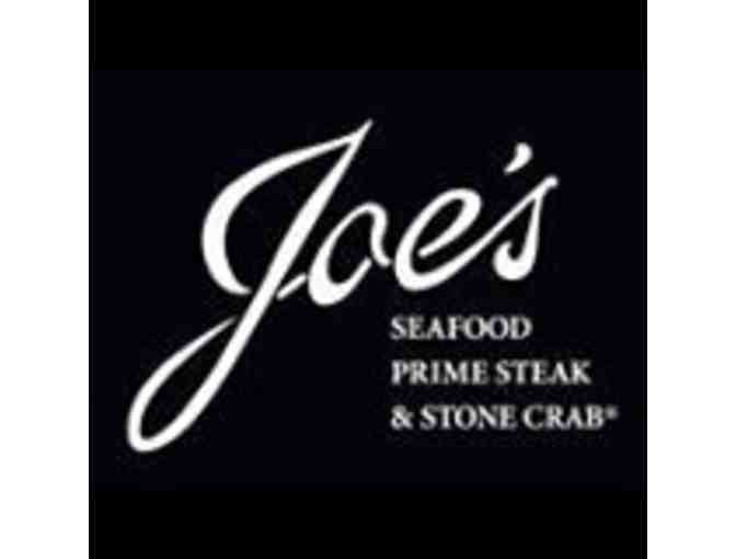 $100 Gift Certificate to Joe's Seafood, Prime Steak & Stone Crab