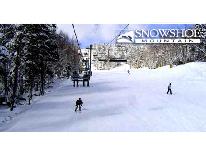 Two Lift Tickets to Snowshoe Mountain