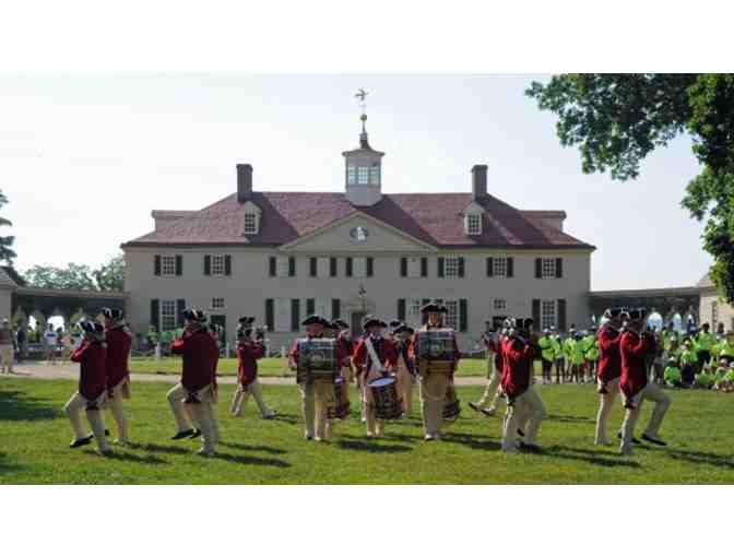 Four Daytime Admissions to Mount Vernon and Lunch at Rockland's