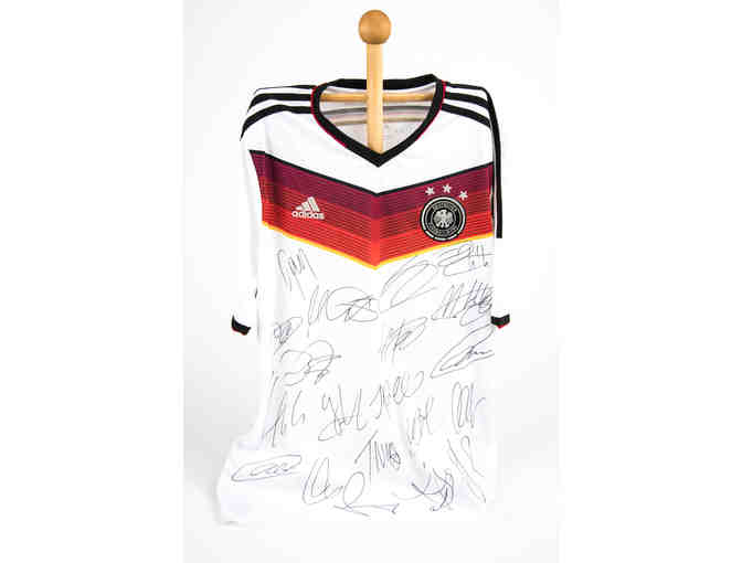 2014 FIFA World Cup Champions Germany Full Squad Signed Home Jersey with COA