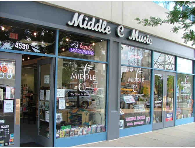Psychedelic Ukulele and Gift Certificate for Ukulele Lessons at Middle C Music