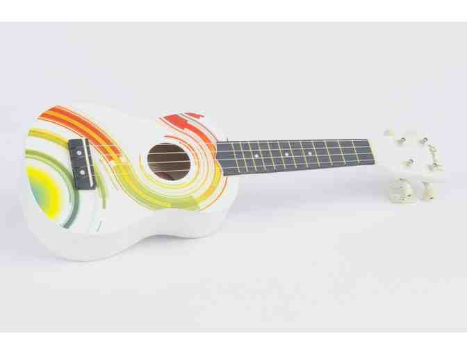 Psychedelic Ukulele and Gift Certificate for Ukulele Lessons at Middle C Music