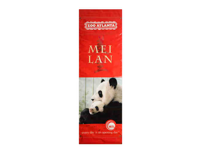 Signed, Original Mei Lan Banner from Zoo Atlanta