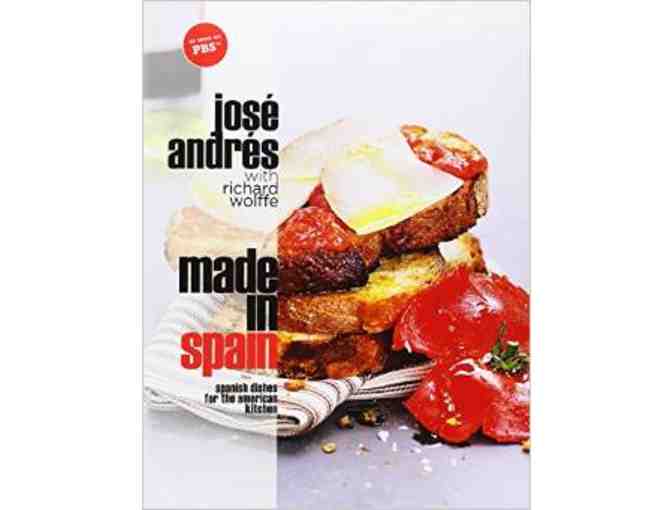 Chef Jose Andres Package! Chef's Experience Menu at Jaleo, Signed Cookbook & More