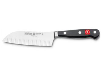Wusthof Knife Set: 5' Santoku Knife & 5' Serrated Utility Knife