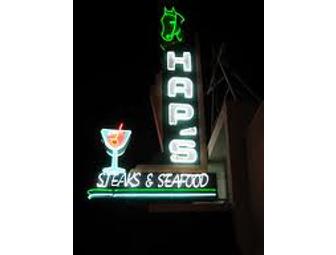 Hap's Original Restaurant and McGrail Wine Tasting