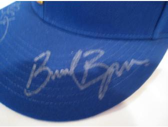 Brandon Crawford and Brad Bergesen Signed Foothill Hat