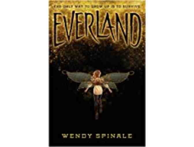 Custom autographed Everland book series by Award Winning Scholastic author, Wendy Spinale