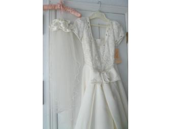 Wedding Dress - Short Sleeve
