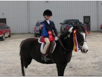 1 month of free riding lessons