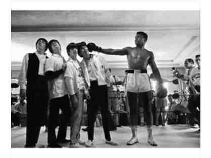 The Beatles and Cassius Clay (Muhammad Ali) in the Ring, 1964