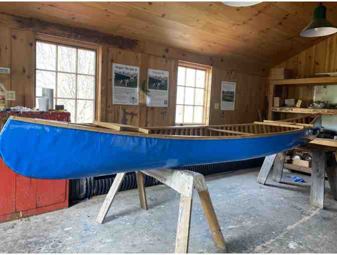 Handcrafted Canoe Built by Forman Students