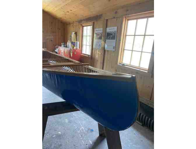 Handcrafted Canoe Built by Forman Students