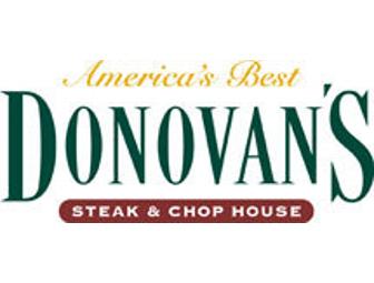 Dinner at Donovan's and 4 tickets to see The Scottsboro Boys