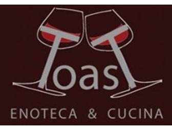 Private tasting lunch and dinner for 4 at Acqua al 2 and Toast Enoteca & Cocina