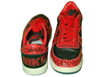 David Arquette's Nike Shoes