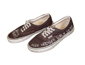 TMZ's Max Hodge's Vans Off the Wall
