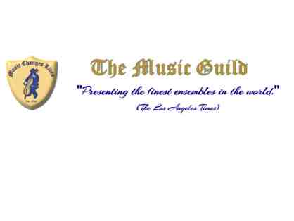 2 Subscriptions to the 2015-16 Music Guild chamber music series