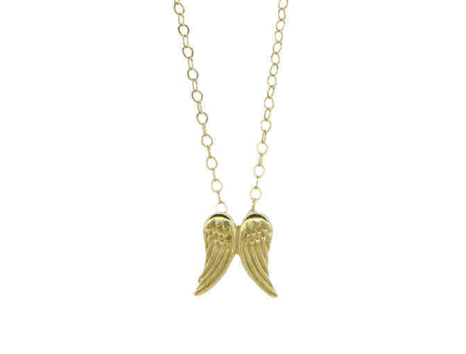 18 K Angel Wing Necklace