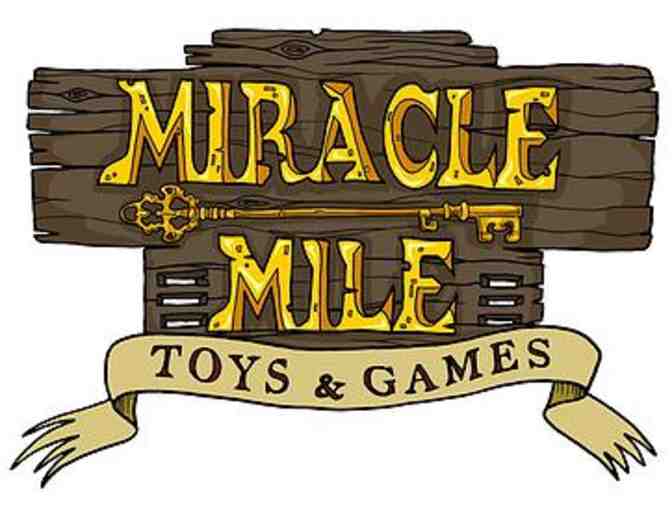 Miracle Mile Toys & Games $50 Certificate