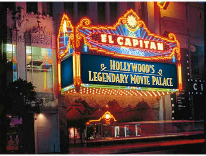 El Capitan Theatre-4 VIP Tickets for 'Cinderella' & Swag Bag