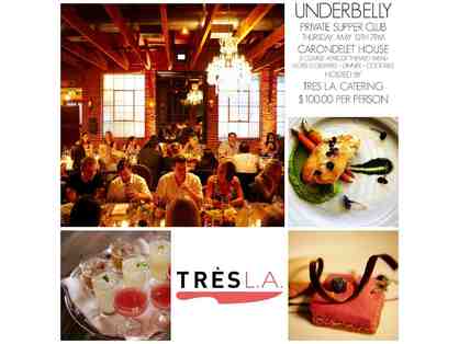 Carondelet House Private Supper Club- 5 Course Apricot Themed Menu , Catered by Tres La Catering