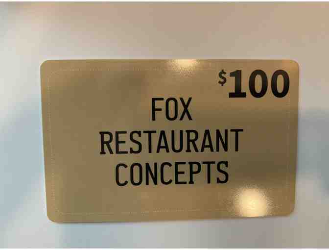 Fox Restaurant Concepts - $100 Gift card - Photo 1