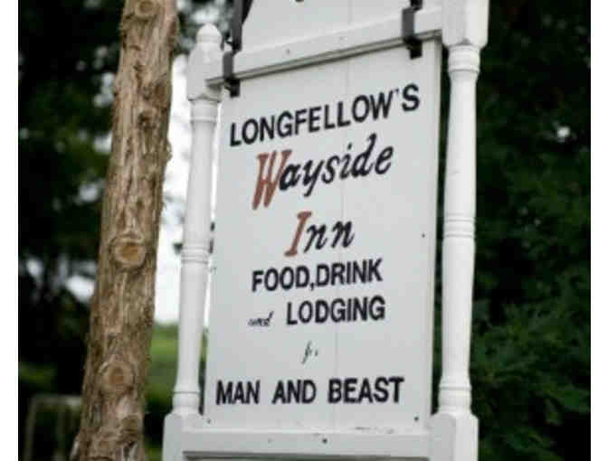 Dinner for Two at Longfellow's Wayside Inn