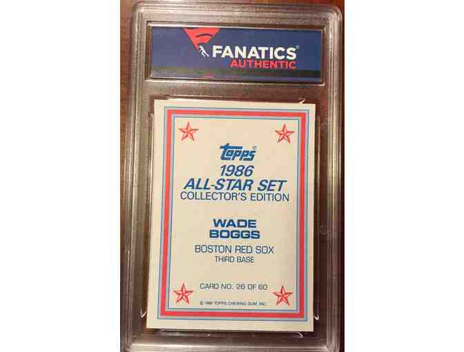 Wade Boggs 1986 Card