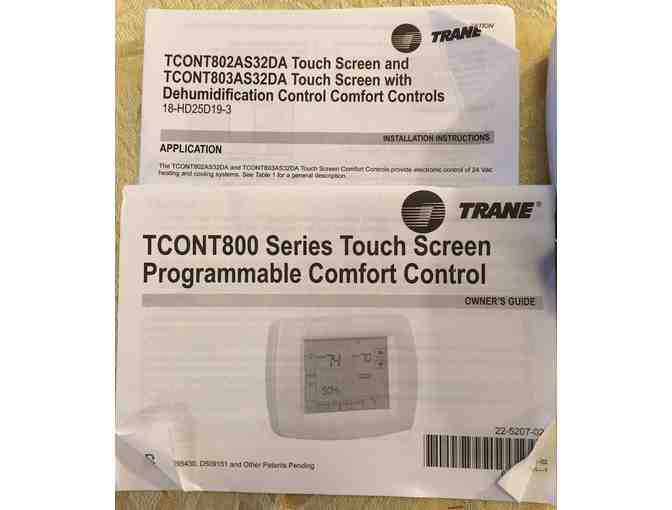 Trane Touch Screen Programmable Comfort Control