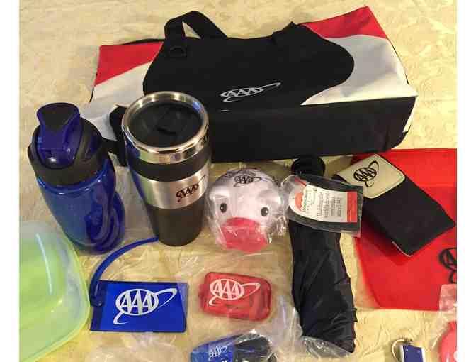 AAA Package, AAA single membership and AAA Travel Bag with lots of goodies