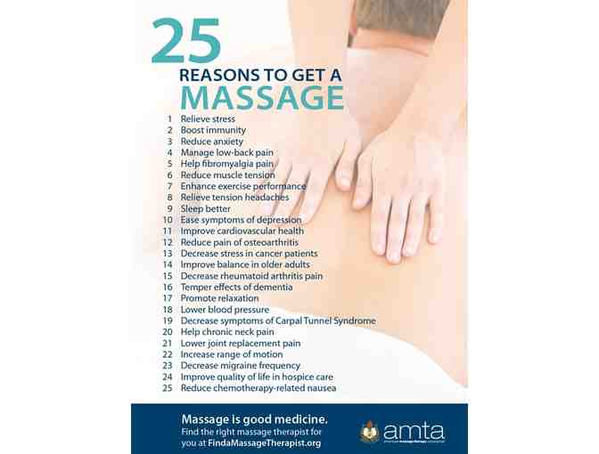 1 hour of Massage Therapy