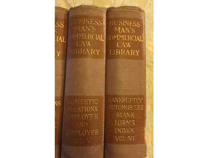 Six Volume Set Antique Law Books - Copyright 1918