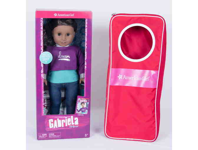American Girl Doll - 'Gabriella' & Doll Backpack