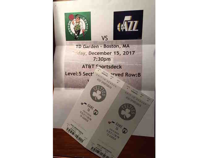 Boston Celtics Tickets - AT&T Sportsdeck - December 15, 2017