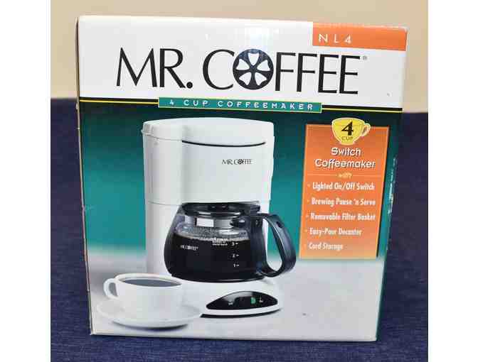 Mr. Coffee 4 cup coffeemaker
