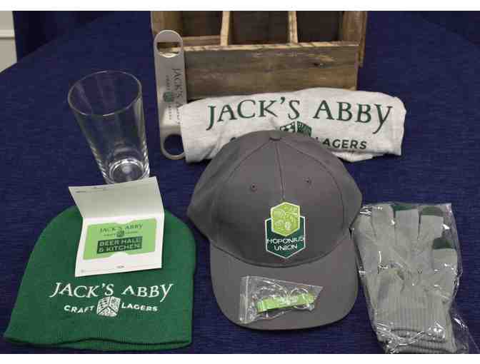Jack's Abby Craft Beer Gift Certificate and Swag - all in a very cool display box!