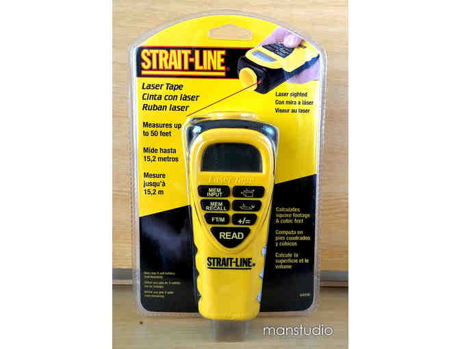 'Strait Line' Lazer tape measure